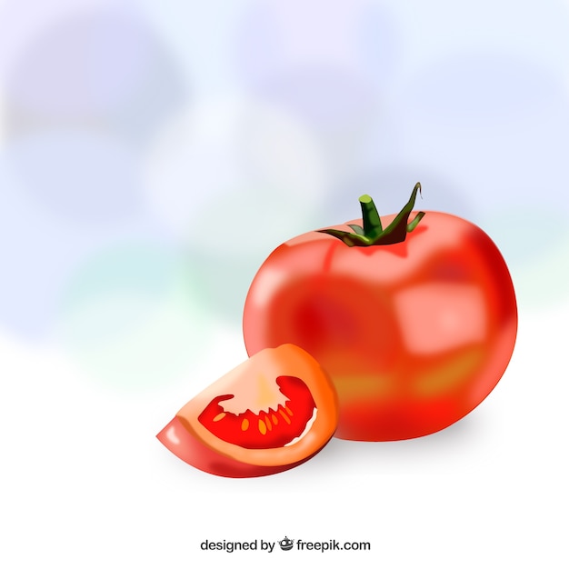 Реалистичная помидор