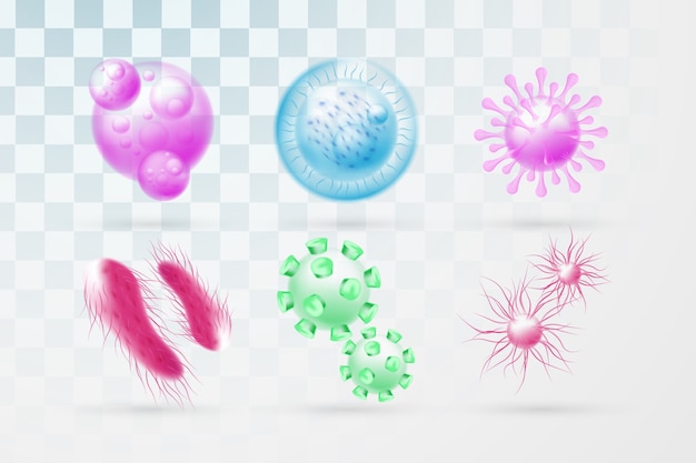 Realistic virus collection