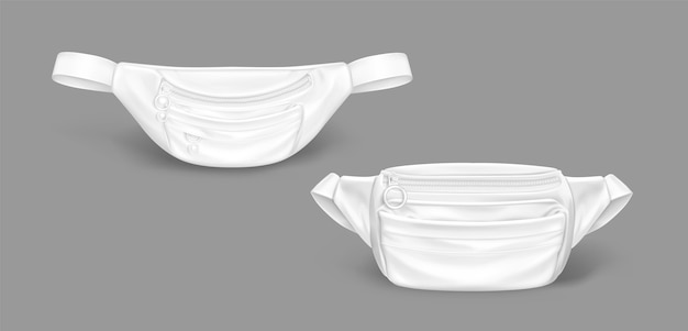 Realistic waist bag design