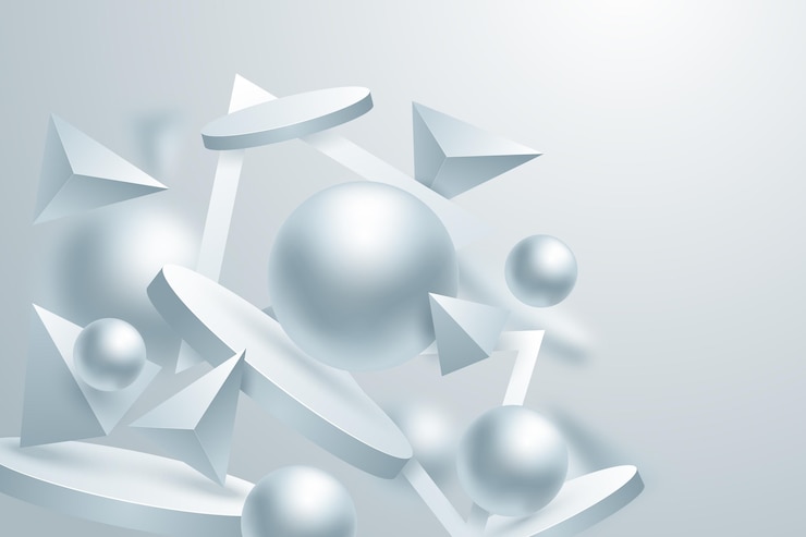 Free Vector realistic white monochrome background