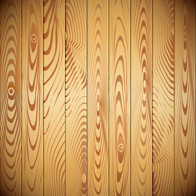 Бесплатное векторное изображение Реалистичные деревянные доски
