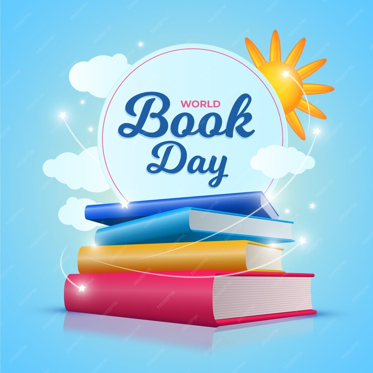 Free Vector | Realistic world book day theme
