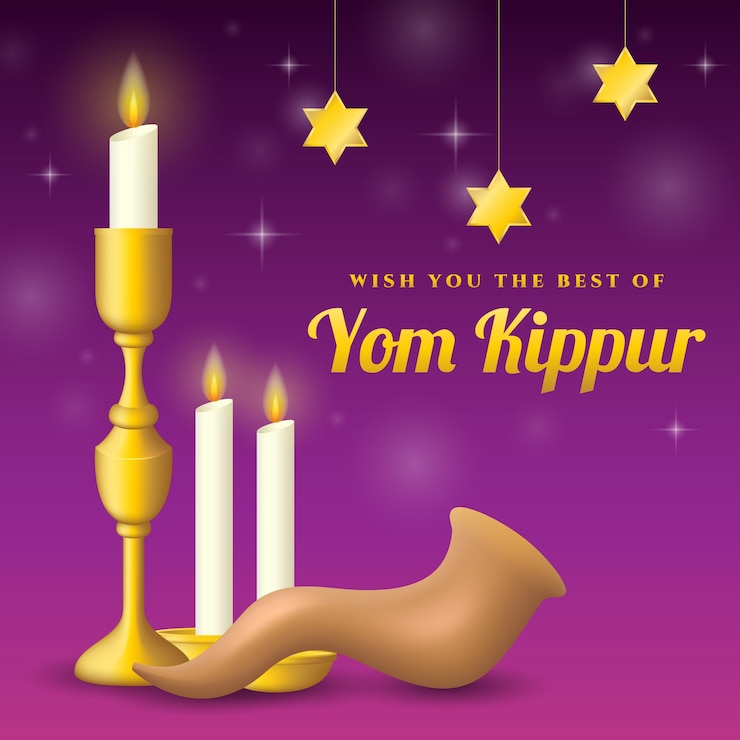मुफ़्त वेक्टर realistic yom kippur
