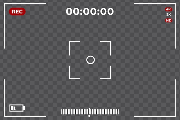Free vector rec interface background