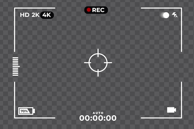 Free Vector rec interface background