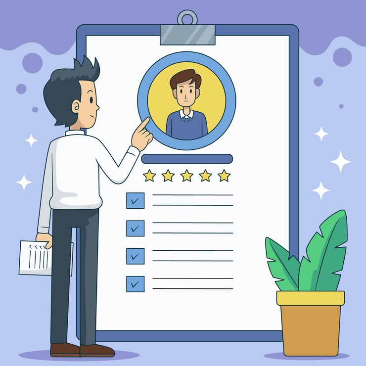 Free Vector recruitment concept illustrated