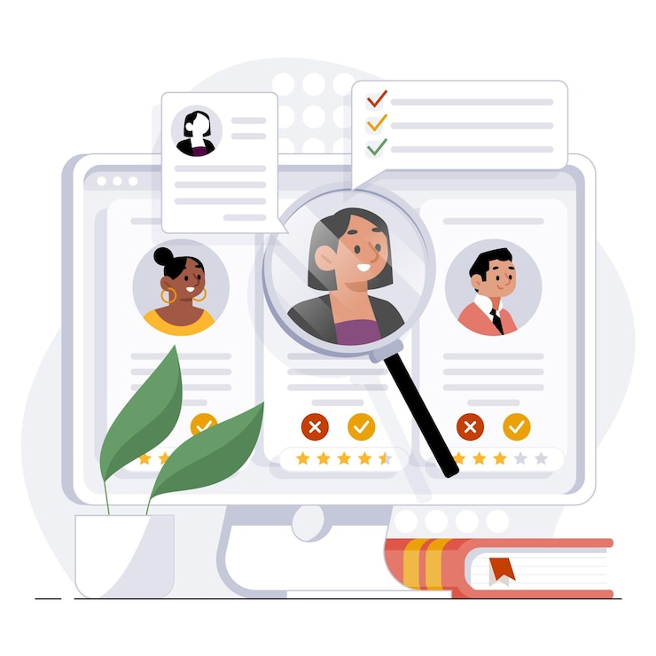 Free Vector recruitment concept