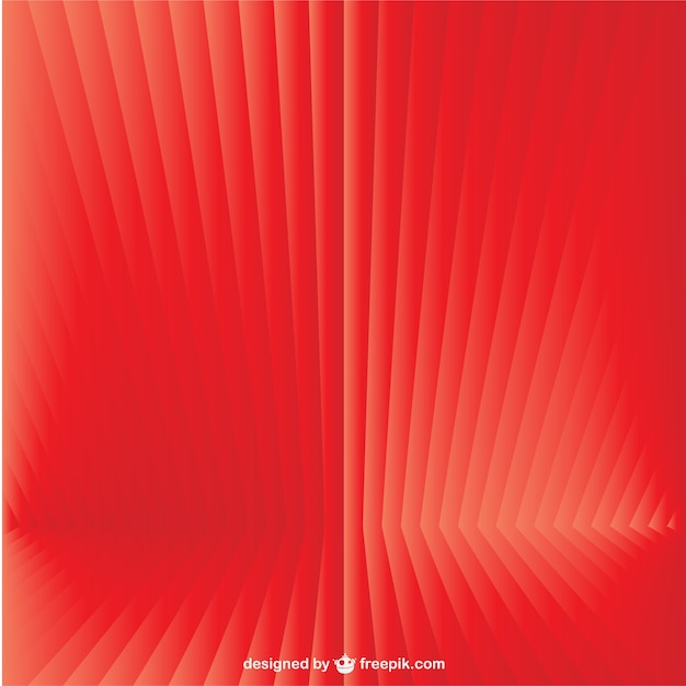 Free vector red 3d background