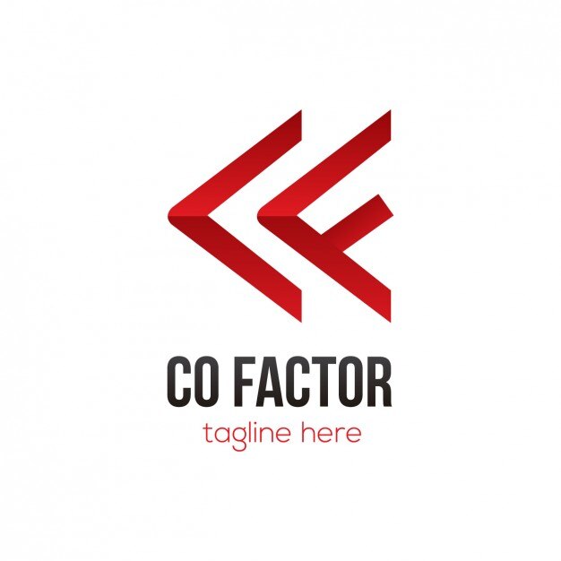 Free Vector red abstract logo in arrow shapes
