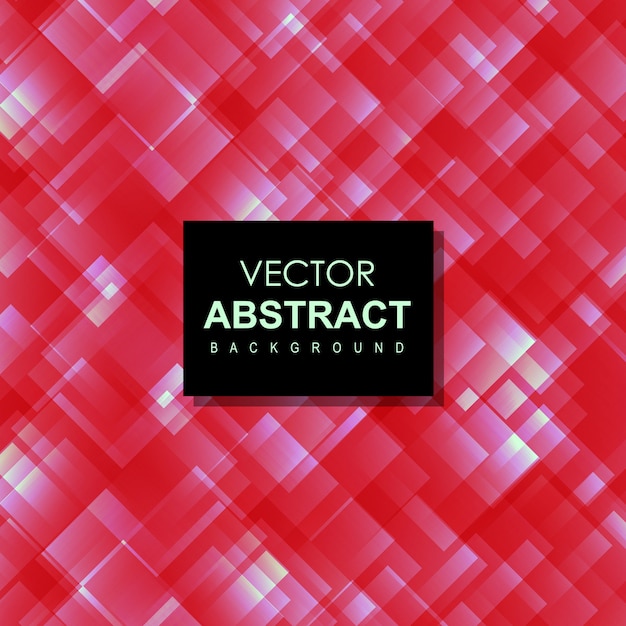 Red Abstract Vector  Background