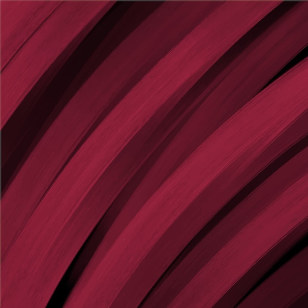 Red abstract wavy background
