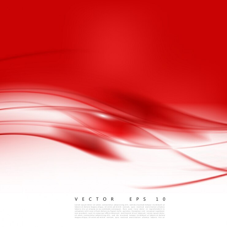 Free Vector red background curve.