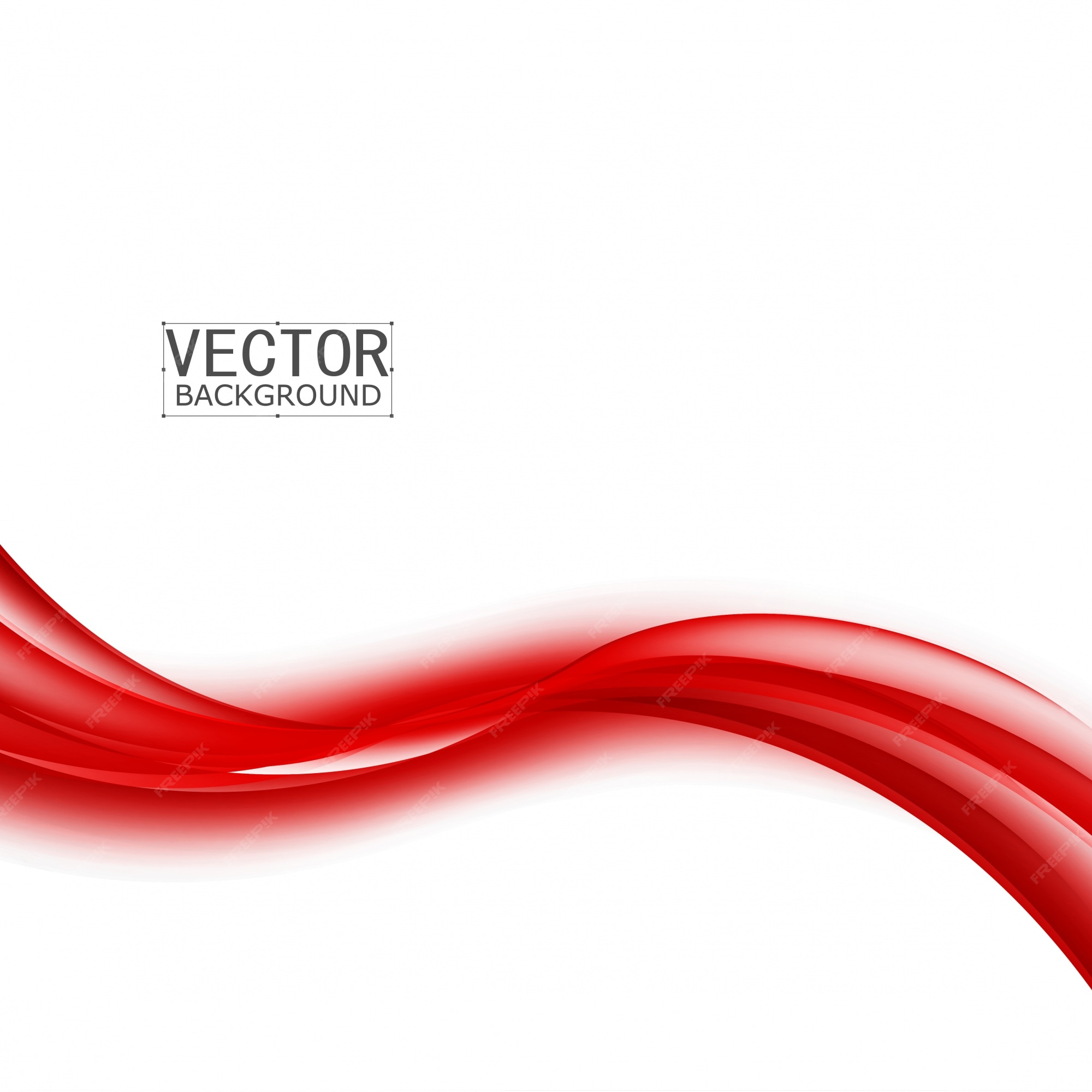 Free Vector | Red background curve.