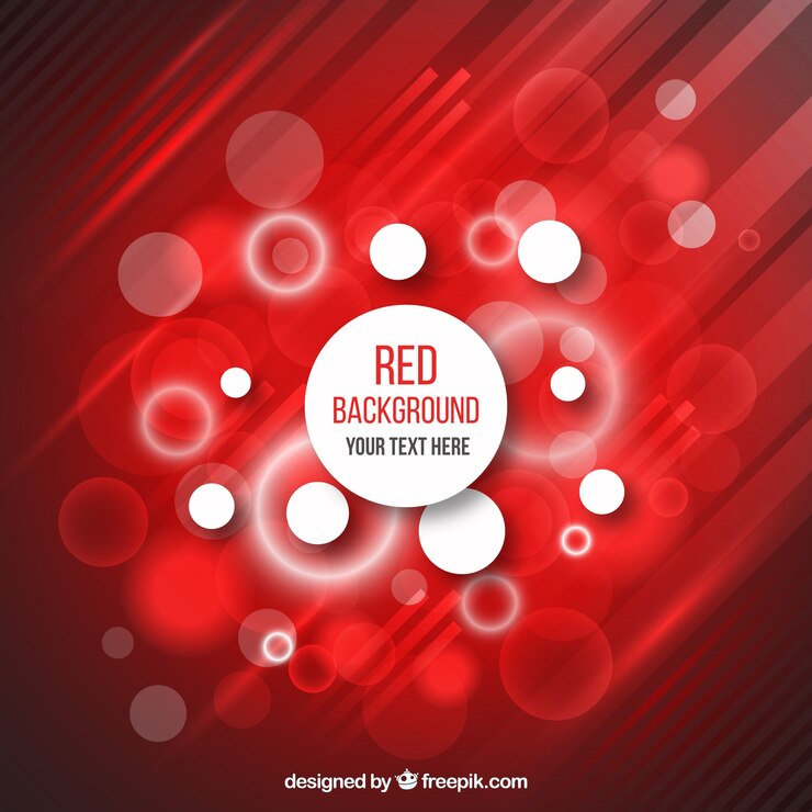 मुफ़्त वेक्टर red background with circles