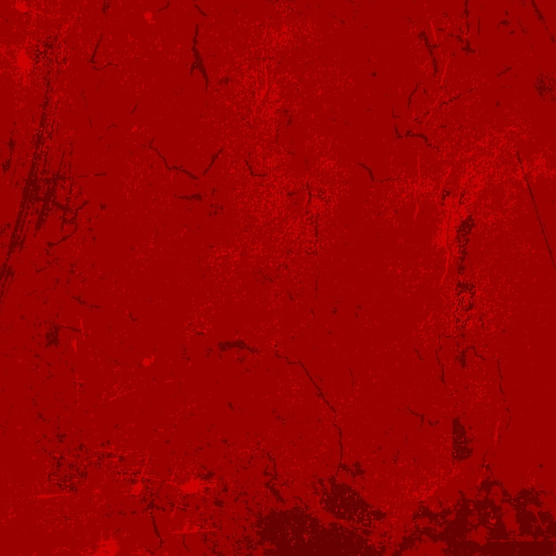 Vettore gratuito sfondo rosso con una texture dettagliata in stile grunge