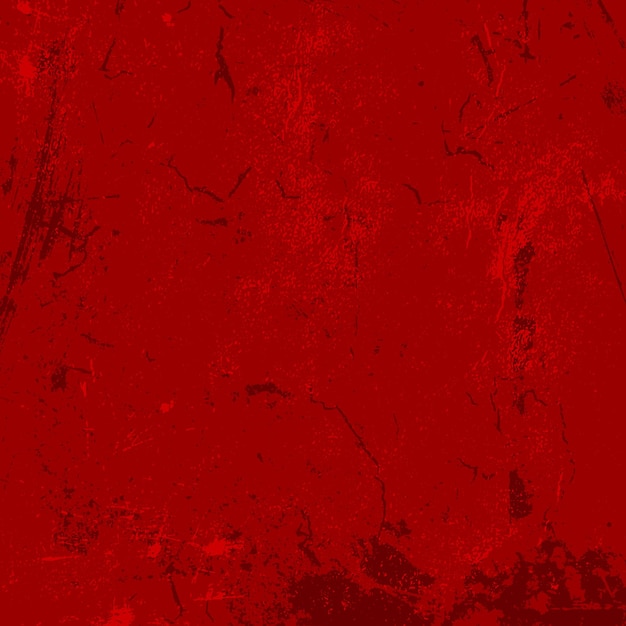 詳細なグランジスタイルのテクスチャと赤い背景