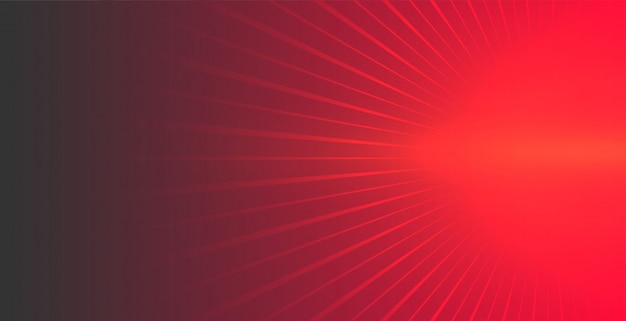 Red background with glowing rays coming out