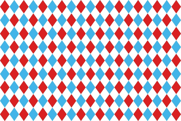 Free vector red and blue diamonds background