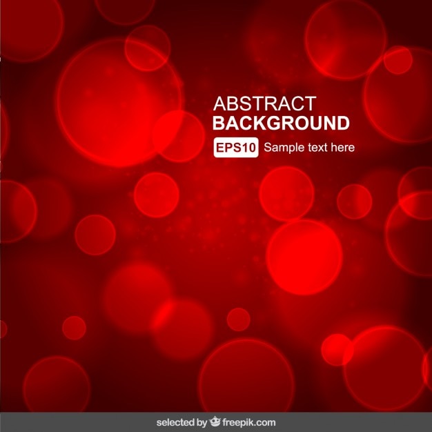 Free vector red blurry abstract background