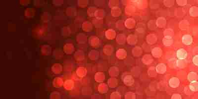 Free vector red bokeh