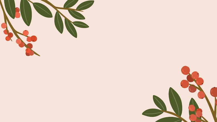 Free Vector red botanical copy space mobile wallpaper vector