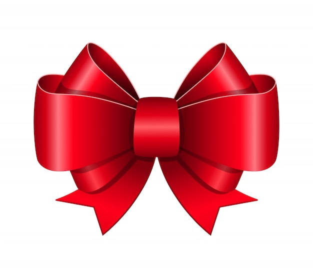 Red bow symbol