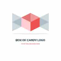 Free vector red box, logo