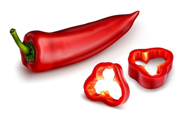 Red chili pepper hot spicy paprika cayenne