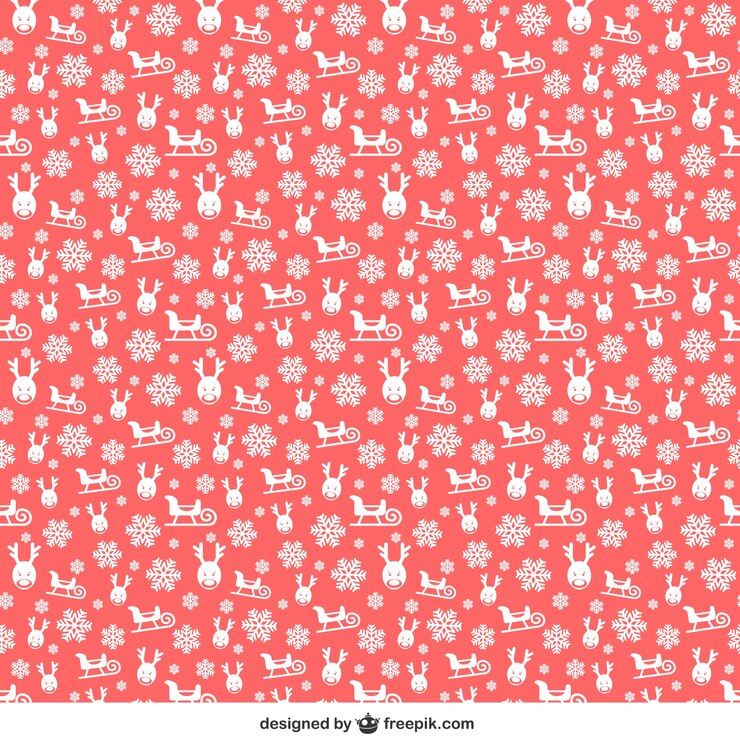 मुफ़्त वेक्टर red christmas pattern