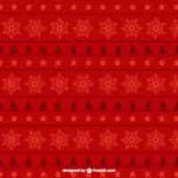 Free vector red christmas pattern