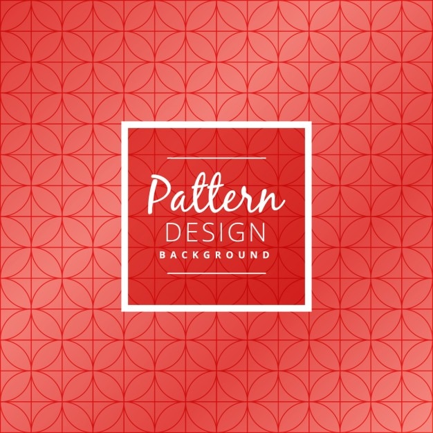 Red circular pattern background