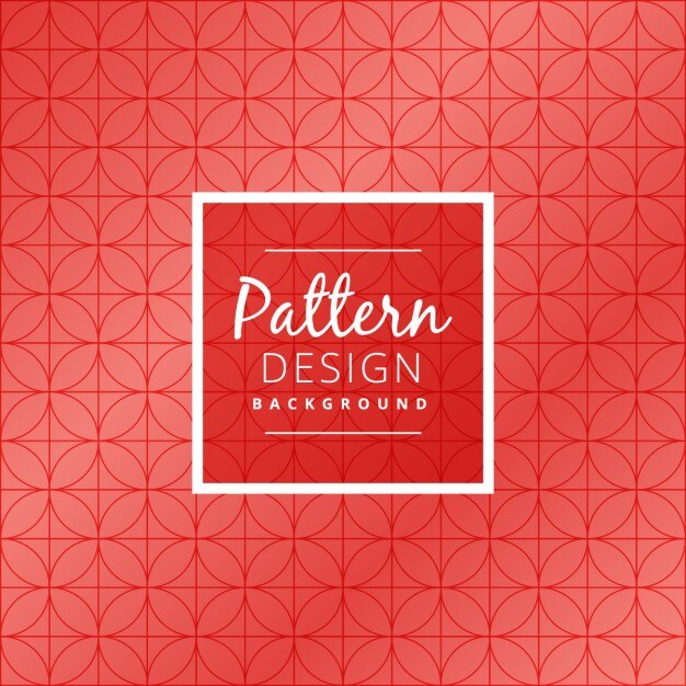 Free Vector red circular pattern background