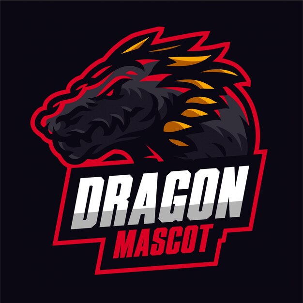 Download Free Red Dragon Mascot Gaming Logo Premium Vector Use our free logo maker to create a logo and build your brand. Put your logo on business cards, promotional products, or your website for brand visibility.