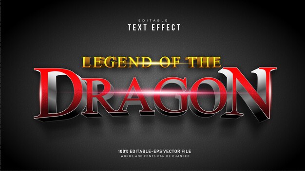 Red Dragon Text Effect