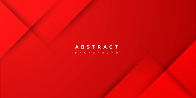 Red geometric background