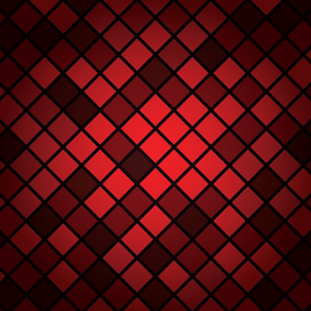 Red geometric background