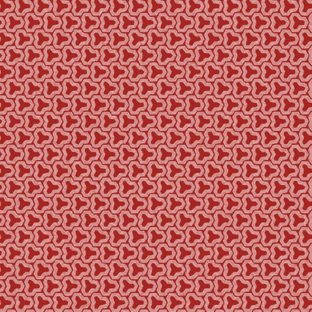 붉은 기하학적 패턴