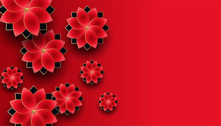 मुफ़्त वेक्टर red and golden nice background with text space