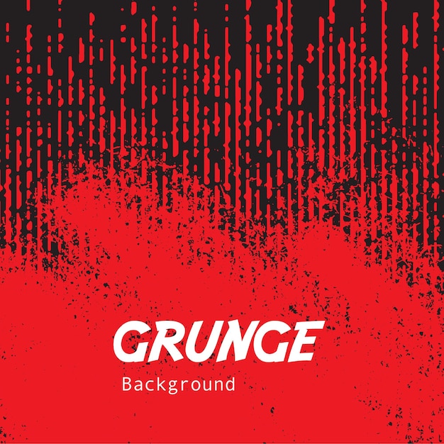 red grunge background