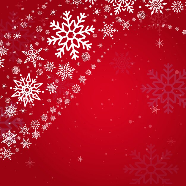 Red holiday design background vector