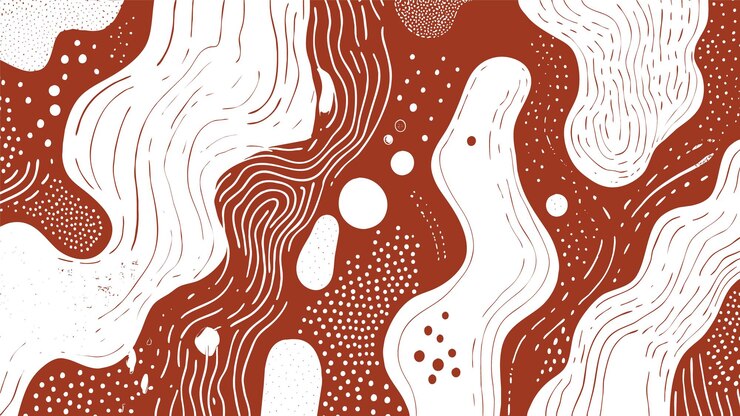 Free Vector red liquid ink texture design