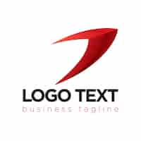 Free vector red logotype design