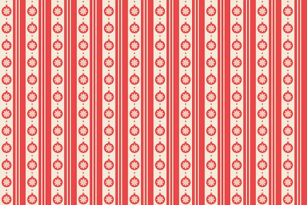 Red Merry Christmas pattern seamless