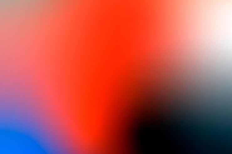 Free Vector red modern gradient background vector with blue and black