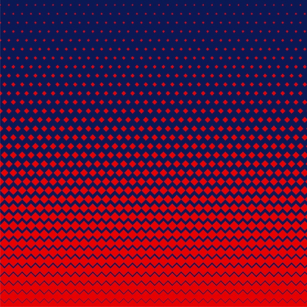 Red rhombus shape halftone background