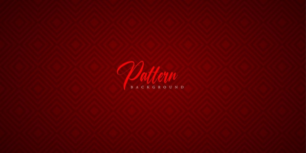 Free vector red royal luxury elegant pattern background banner design multipurpose