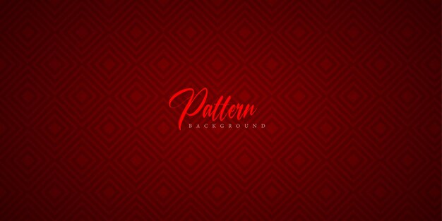 Red Royal Luxury Elegant Pattern Background Banner Design Multipurpose