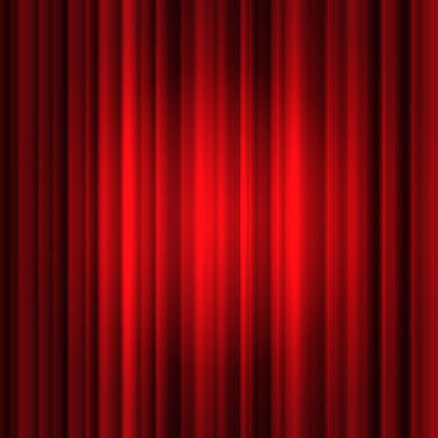 Red silk curtain background