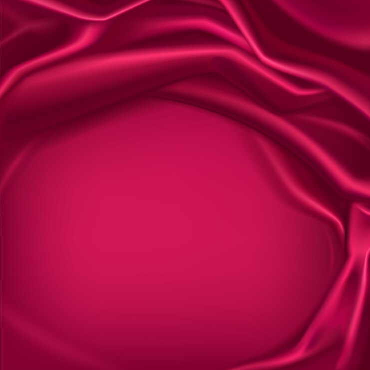 Free Vector red silk draped fabric background