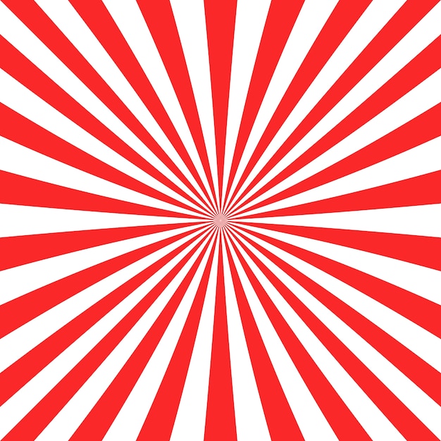 Бесплатное векторное изображение Красный фон с солнечным светом